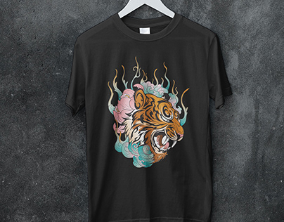 Project thumbnail - Chine Tiger Shirt