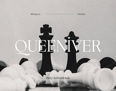 Queeniver - Pretty Serif Font