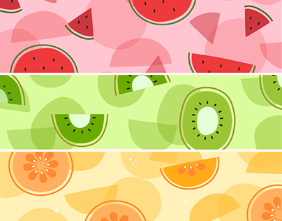 Fruits Pattern Illustration
