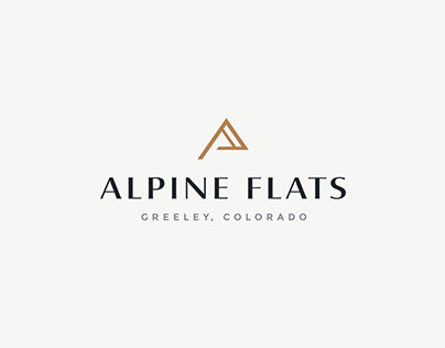 Alpine Flats Multifamily Brand Identity