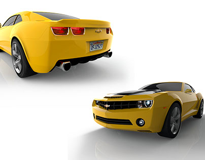 Alias 3D model Camaro concept 2006