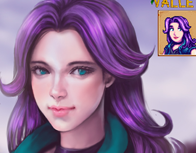 Abigail from Stardew Valley