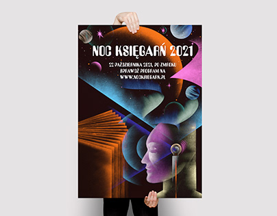 NOC KSIĘGARŃ 2021 poster