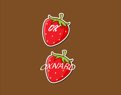 icon mark strawberry logo the Icon logo design