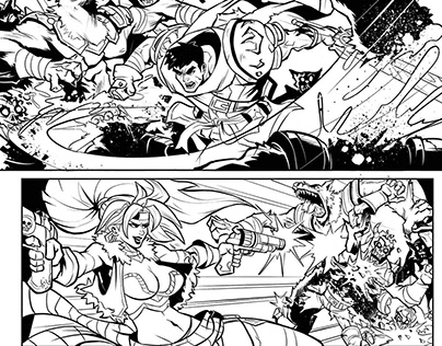 New sample pages: Battle Chasers