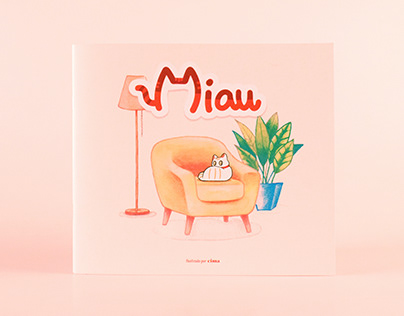Miau - Ilustración editorial infantil