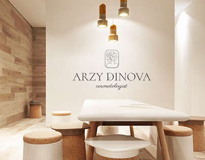 ARZY DINOVA | Логотип для косметолога