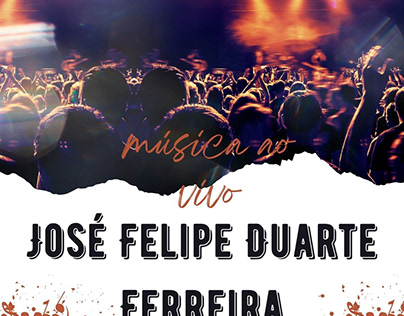 José Felipe Duarte Ferreira música ao vivo
