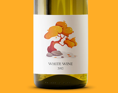 Wine bottle Label Design