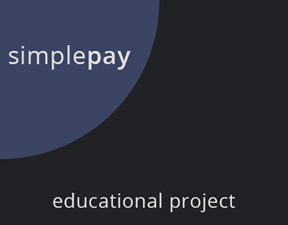 SimplePay - educational project