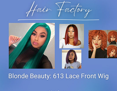 Blonde Beauty: 613 Lace Front Wig