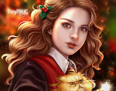 Hermione Granger fan art from Harry Potter