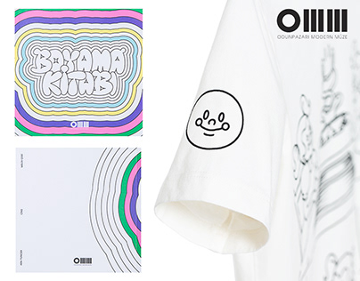 Coloring book & DIY coloring T-shirt for OMM