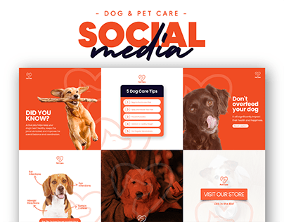 Social Media - Dog & Pet Care