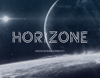 HORIZONE - UX/UI Mission Screen Design Concept