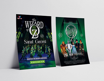 Değişim Koleji The Wizard Of Oz Afişleri