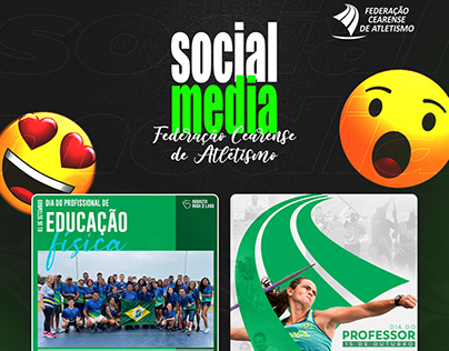 Social Media Federação Cearense de Atlétismo
