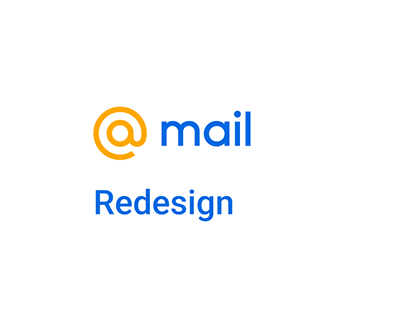 Mail.ru redesign