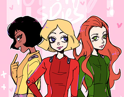 Totally Spies Fanart Print