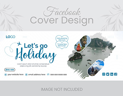 Facebook cover design template