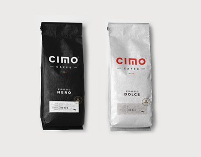 Cimo Caffe Packaging