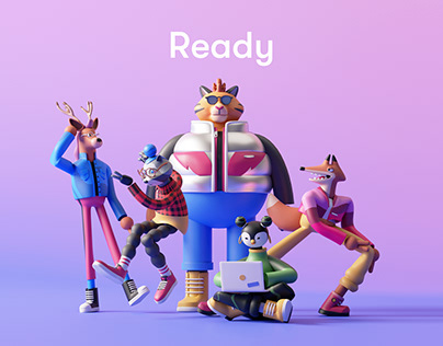 Ready - Brand Characters