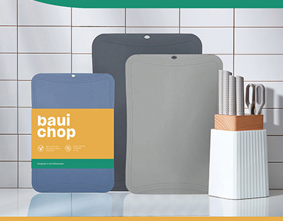 Bauichop cutting boards brand design