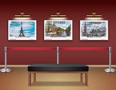 GLOBAL TOURS- A3 POSTERS