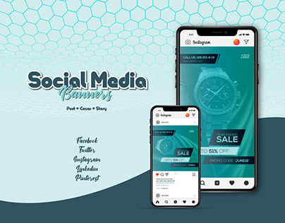 Promotional Social media banners