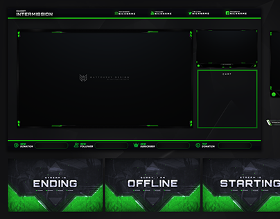 STREAM OVERLAY TEMPLATE Twitch - CoD WARZONE EDITION