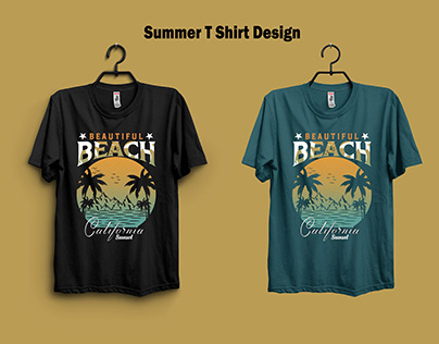 Summer T shirt Design