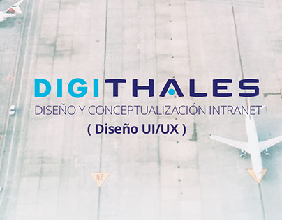 Diseño y conceptualización intranet THALES