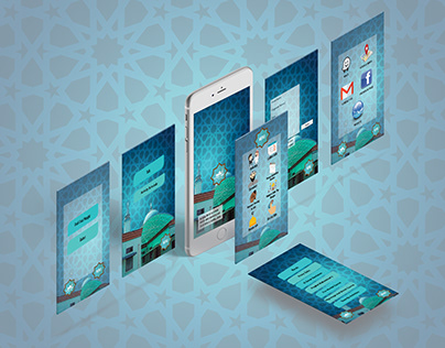 My Masjid Jamek Kluang Apps UI