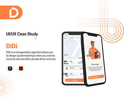 DiDi "package feature" UI&UX case study