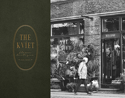 THE KVIET Flower Boutique Logo Design