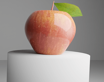3D Model of an Apple