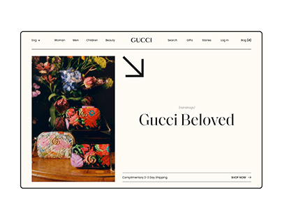 Gucci (2021) — Online Store