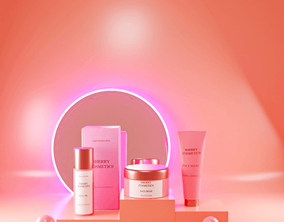 3d Cosmetic Products| Cosmetic Brand Mockups