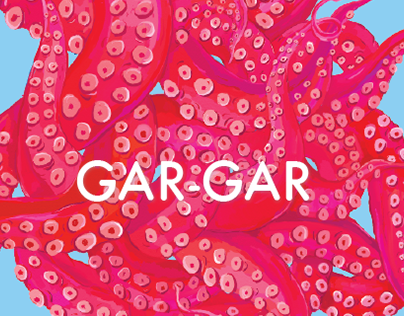 Octopus Print for Gar-Gar Magazine