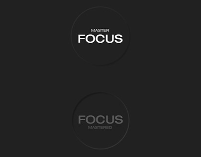 mastering focus neumorphic design