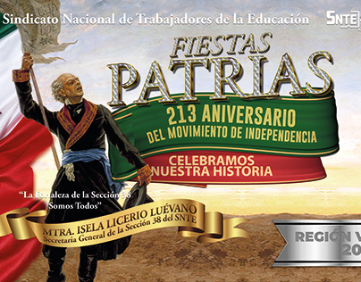 Mural "Fiestas patrias" / SNTE