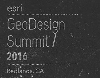 Esri GeoDesign Summit 2016