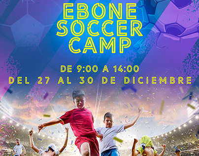 Cartel "Ebone Soccer Camp"