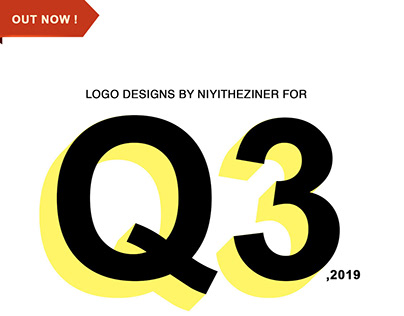 Logo designs by Niyitheziner for quarter 3 of 2019.