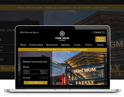 Web Design - Park MGM