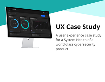 UX Case Study for a System Health Dashboard
