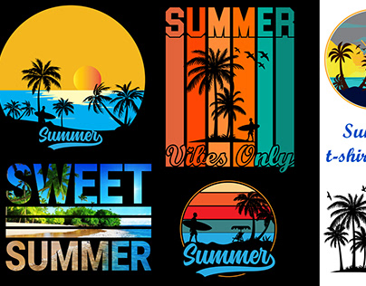Summer best t-shirt design