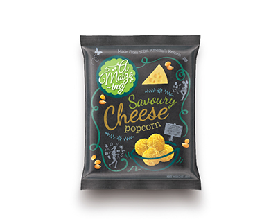 Concept : Popcorn Brand & Packaging Design Exploration