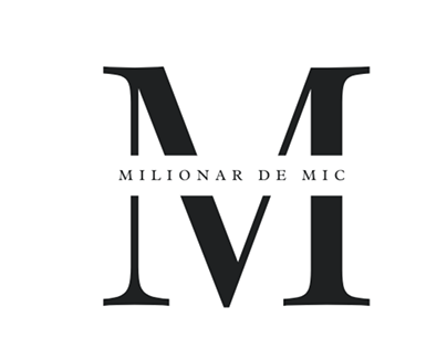 Logo pagină de motivație „Milionar de Mic”