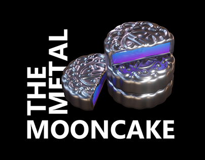 Metallic Mooncake Poster